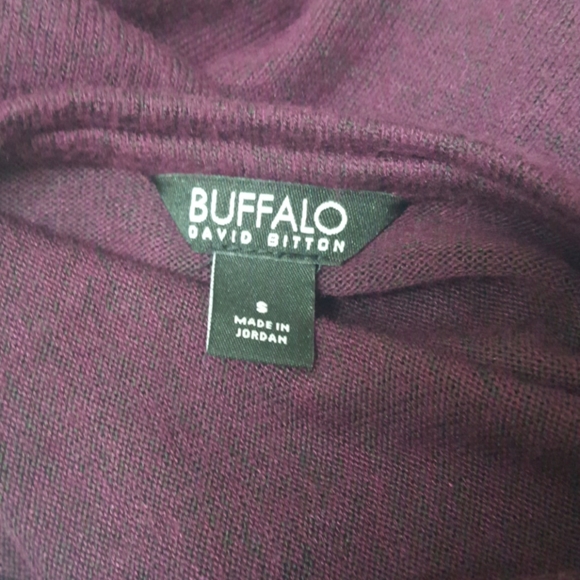 Buffalo David Bitton burgundy sweater - Picture 2 of 7